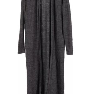 Free People Beach Bi-Coastal Gray Sweater Duster Small